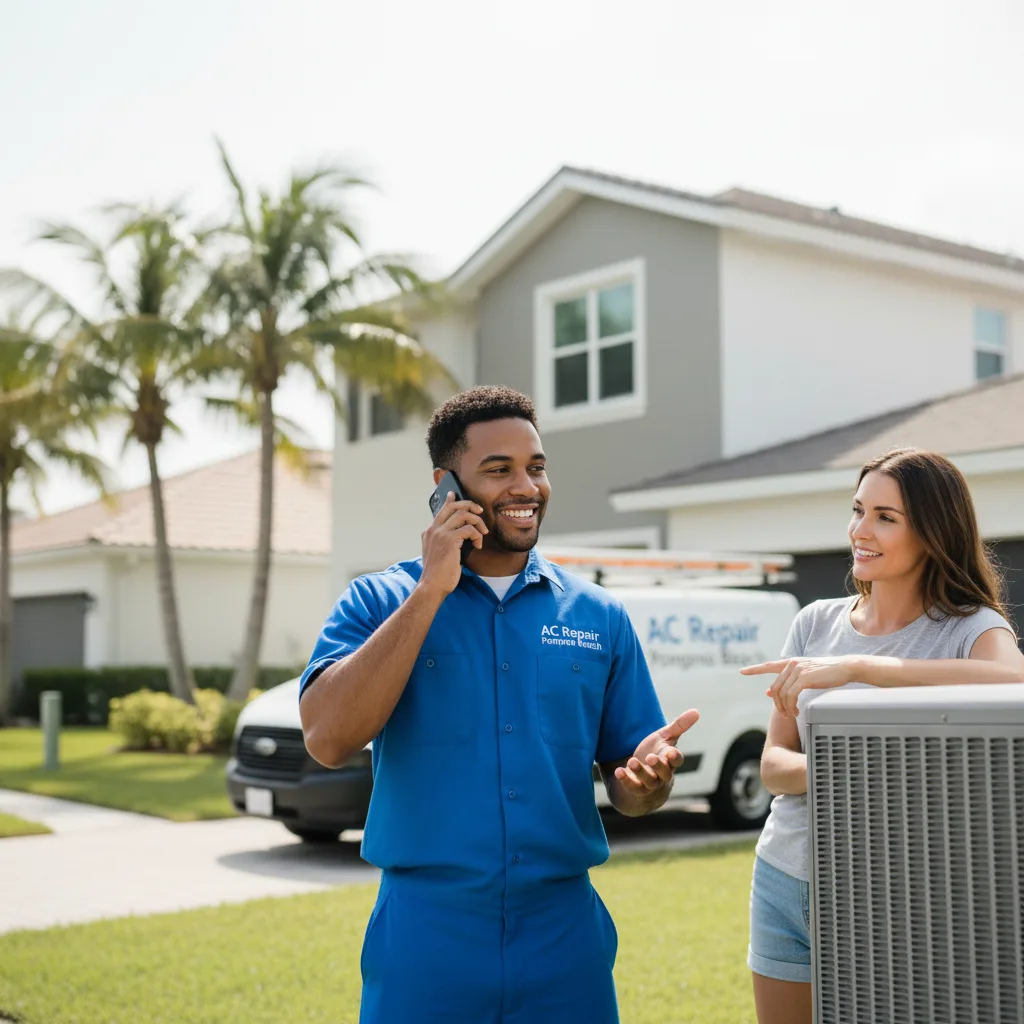 AC Repair Pompano Beach customer support in Hamshire
